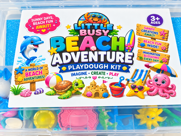 Beach Adventure Playdough Kit