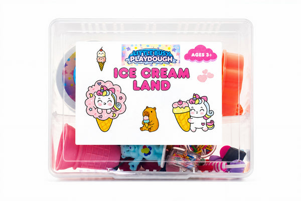 Ice Cream Land Playdough Kit 🍦