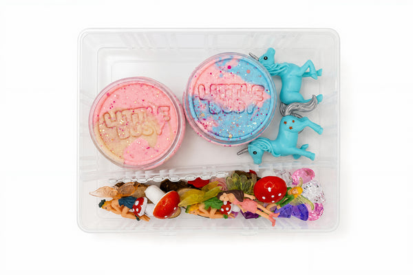 Unicorn Fairy Garden Playdough Kit 🧚🏻‍♀️